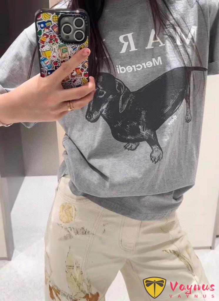 Mardi腊肠狗T恤穿搭灵感
