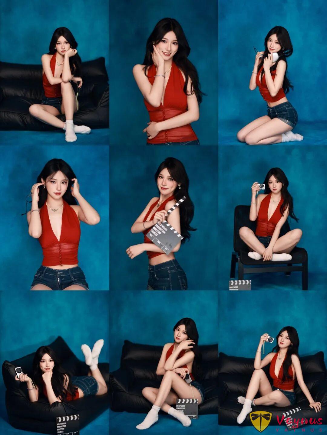 火遍全网的美式证件照，9个万能姿势模板，复古胶片感拉满