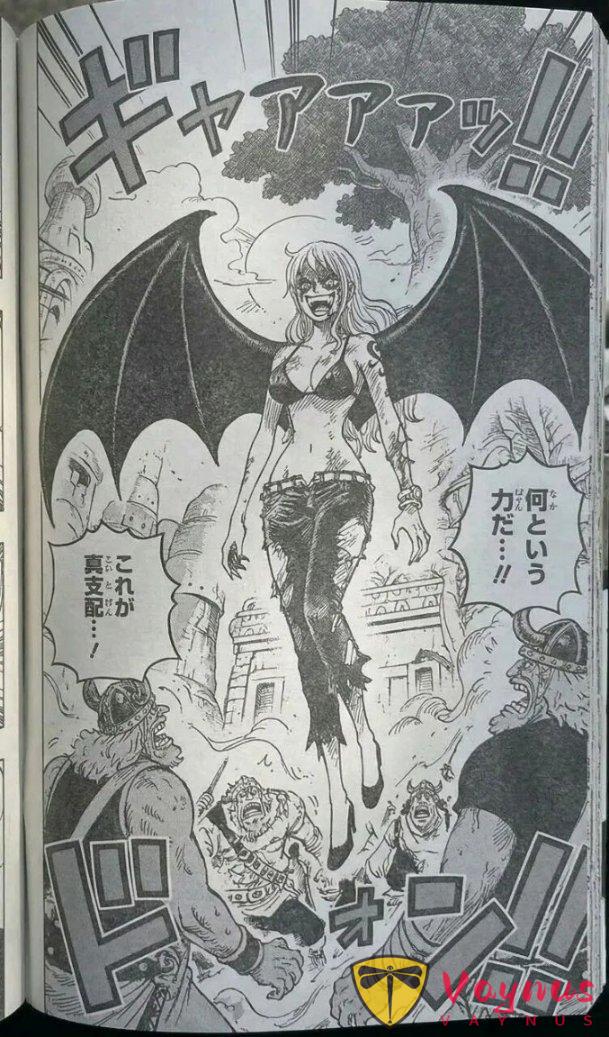 海贼王1178话:娜美变成恶魔形态,黑胡子偷袭圣地玛丽乔亚