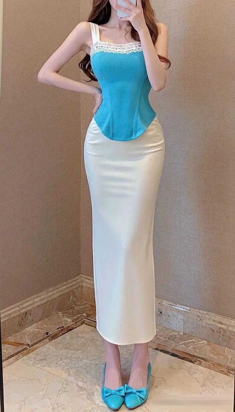 為什麼有些裙子穿很久都覺得好看?因為顏色搭配的就讓人很舒服。