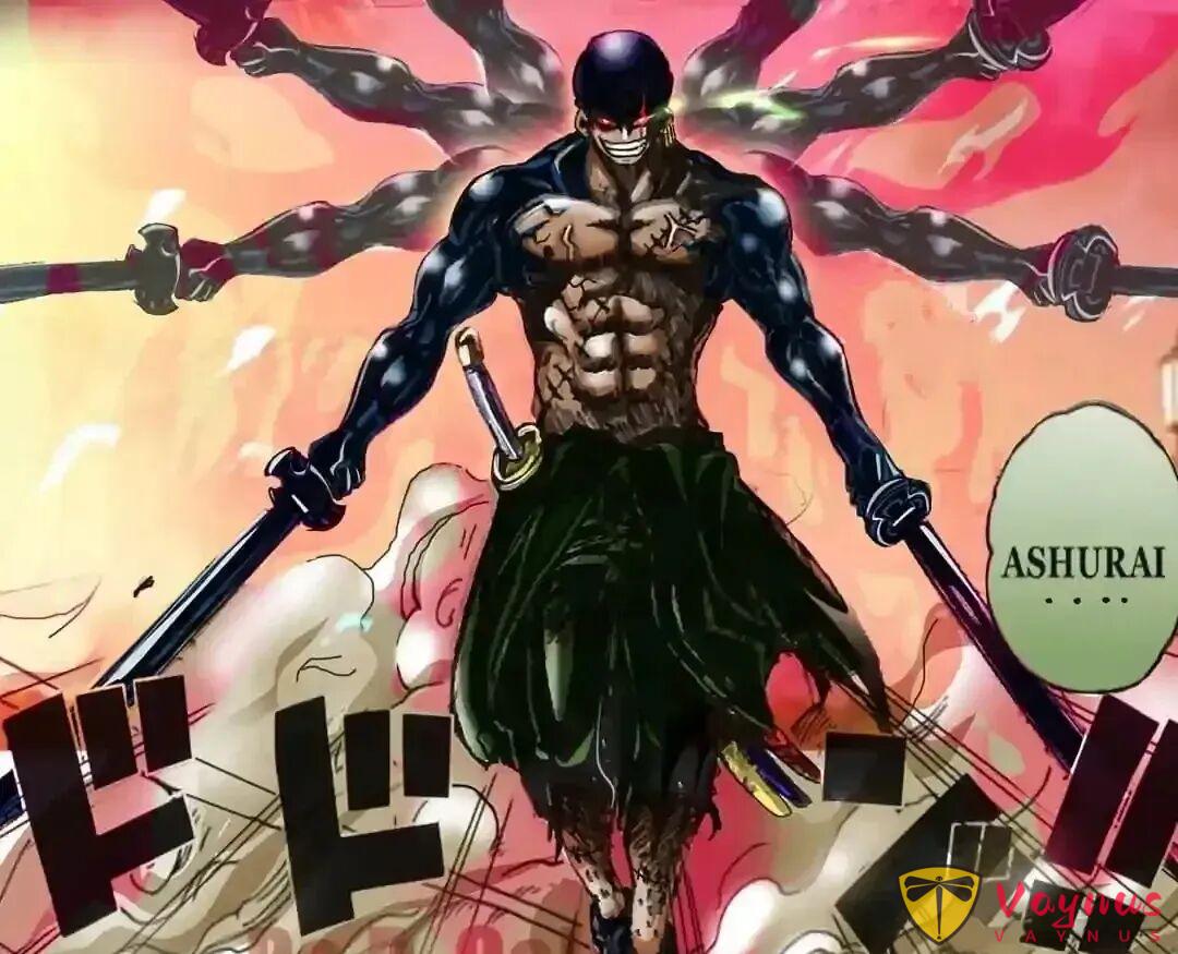 海贼王1180话：索隆使用地狱之王攻击伊姆大人，山治被击飞了