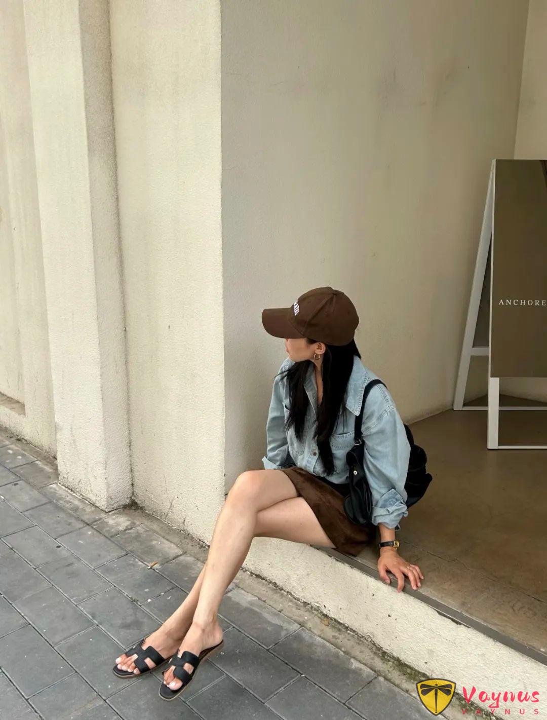 牛仔衬衫遇上美拉德色系