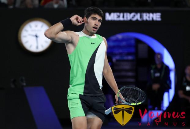 2026澳网男单收官：全满贯对上全满亚，德约尽力了，祝贺阿尔卡拉斯