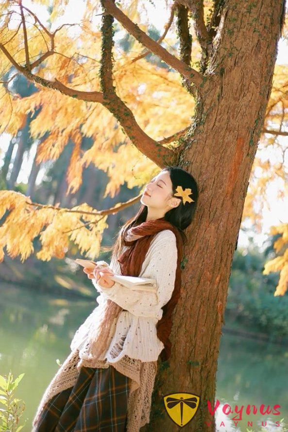 秋冬公園試試這樣怕，氛圍感直接拉滿，誰拍誰漂亮出片！