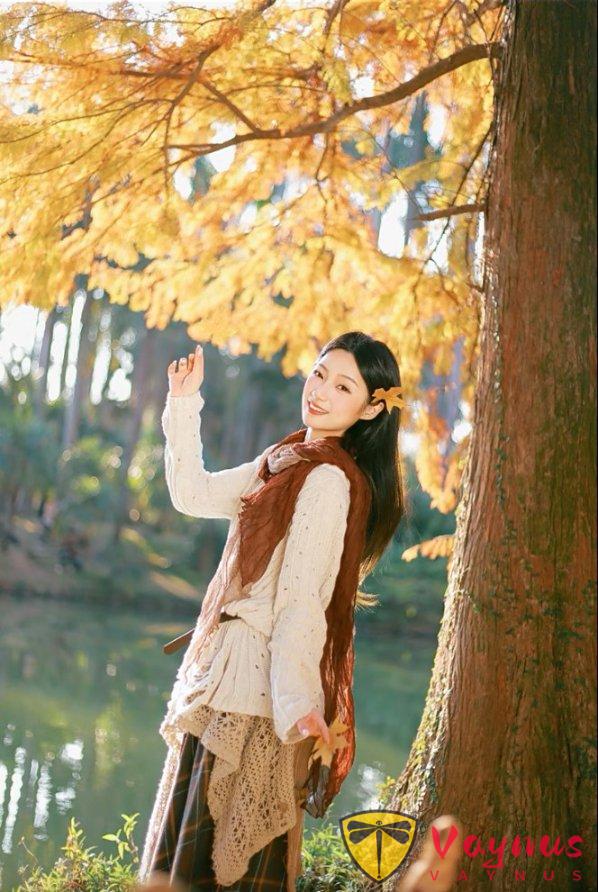 秋冬公園試試這樣怕，氛圍感直接拉滿，誰拍誰漂亮出片！