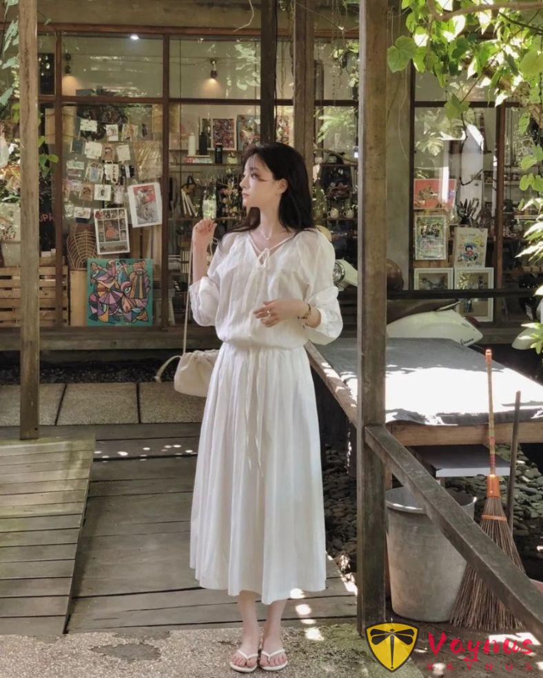韩系小衫怎么搭配更漂亮