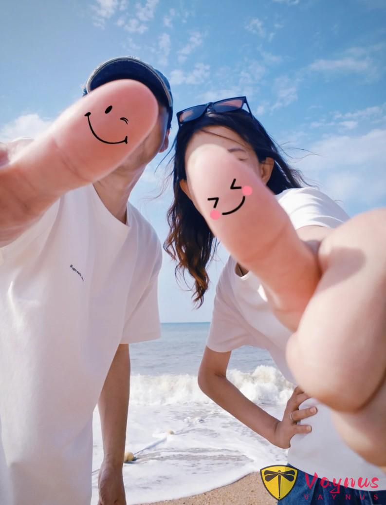 5个情侣海边拍照姿势，出去玩拍起来！不用露脸也一样甜甜哒！