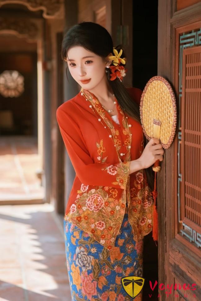 小娘惹拍照，9個萬能姿勢，簡直不要太美了，溫柔漂亮又顯氣質