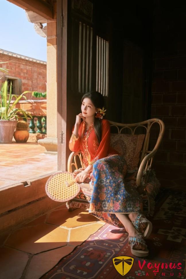 小娘惹拍照，9個萬能姿勢，簡直不要太美了，溫柔漂亮又顯氣質