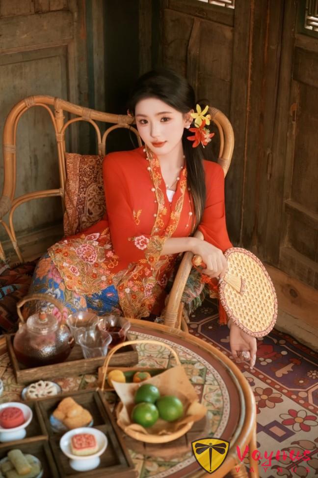 小娘惹拍照，9個萬能姿勢，簡直不要太美了，溫柔漂亮又顯氣質