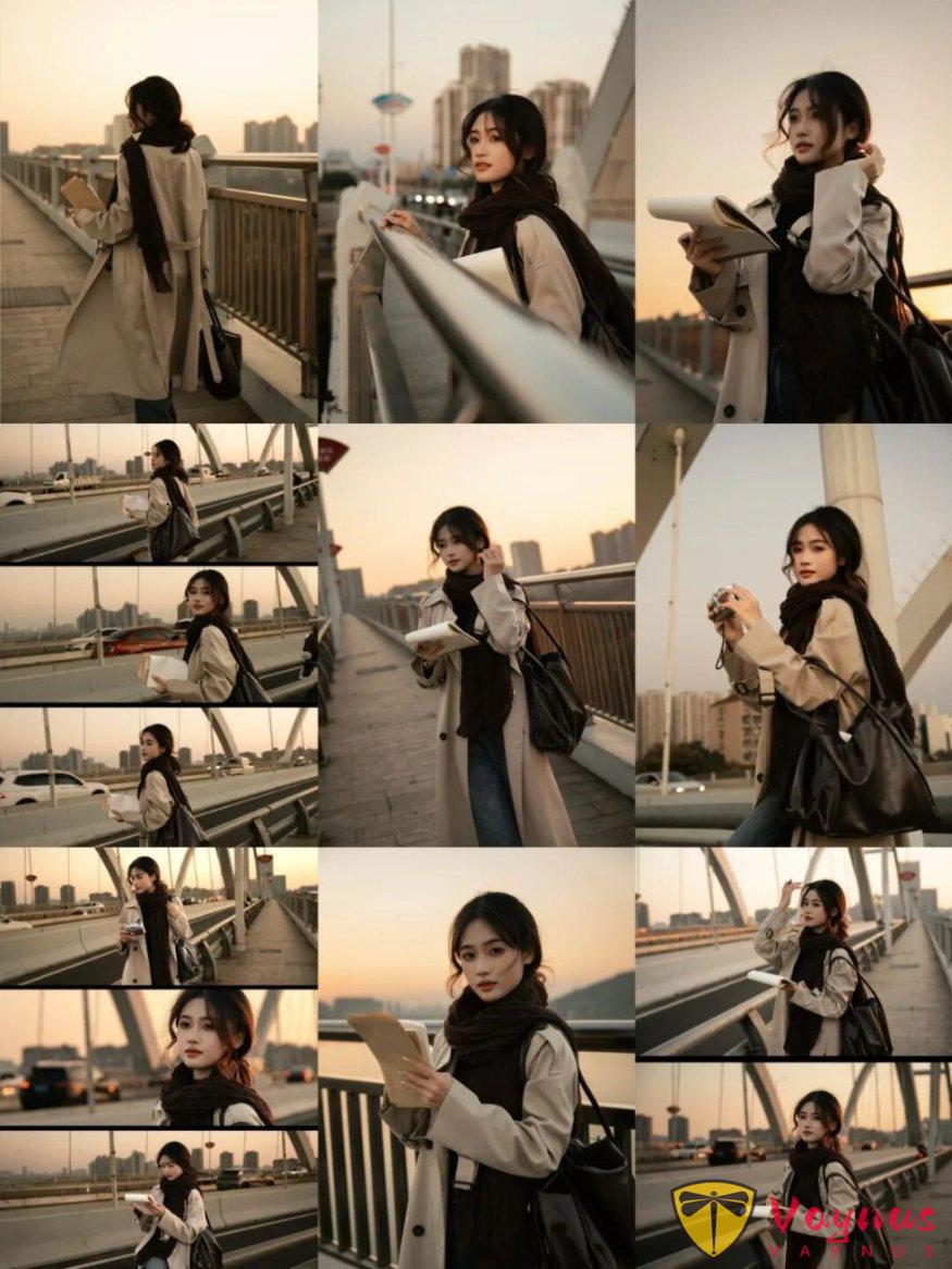 深秋电影感,9个拍照姿势!唯美浪漫有故事,拍出绝美情绪大片