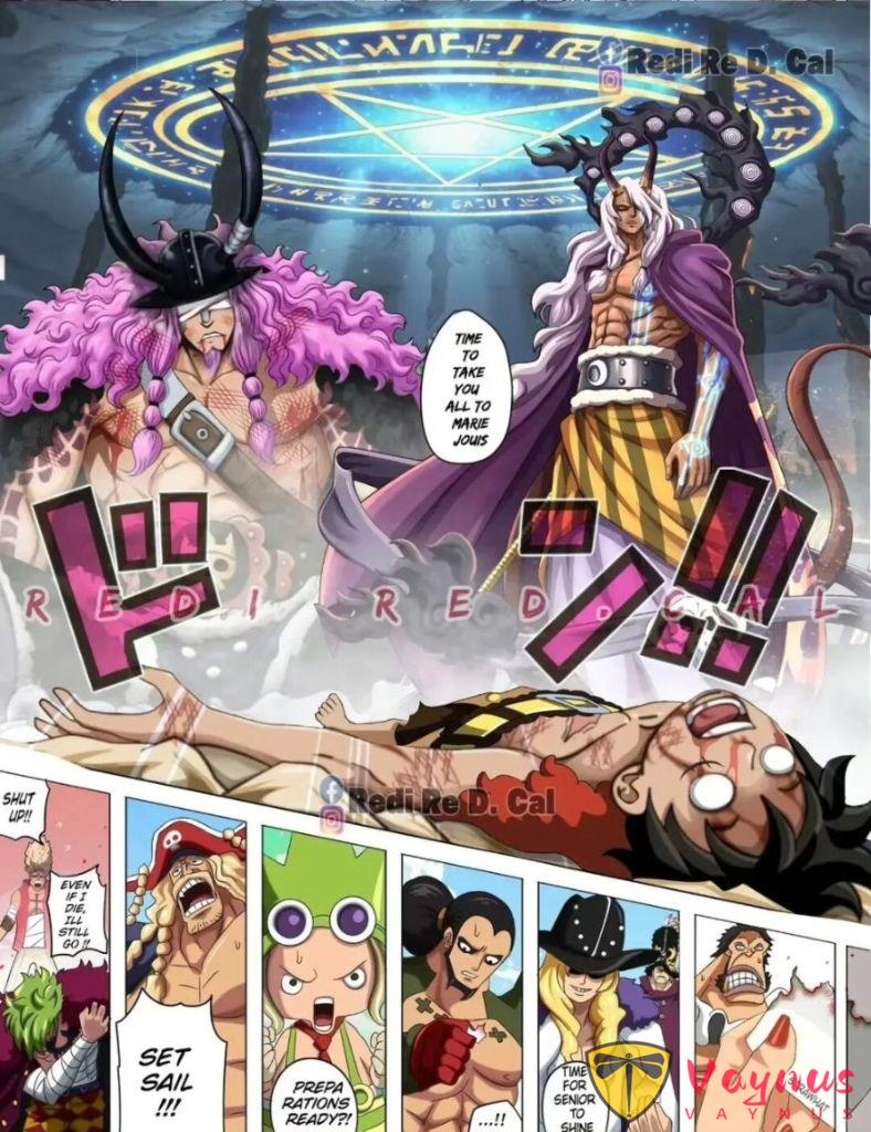 海賊王1181話：喬伊波伊和伊姆是朋友，莉莉女王是情敵？