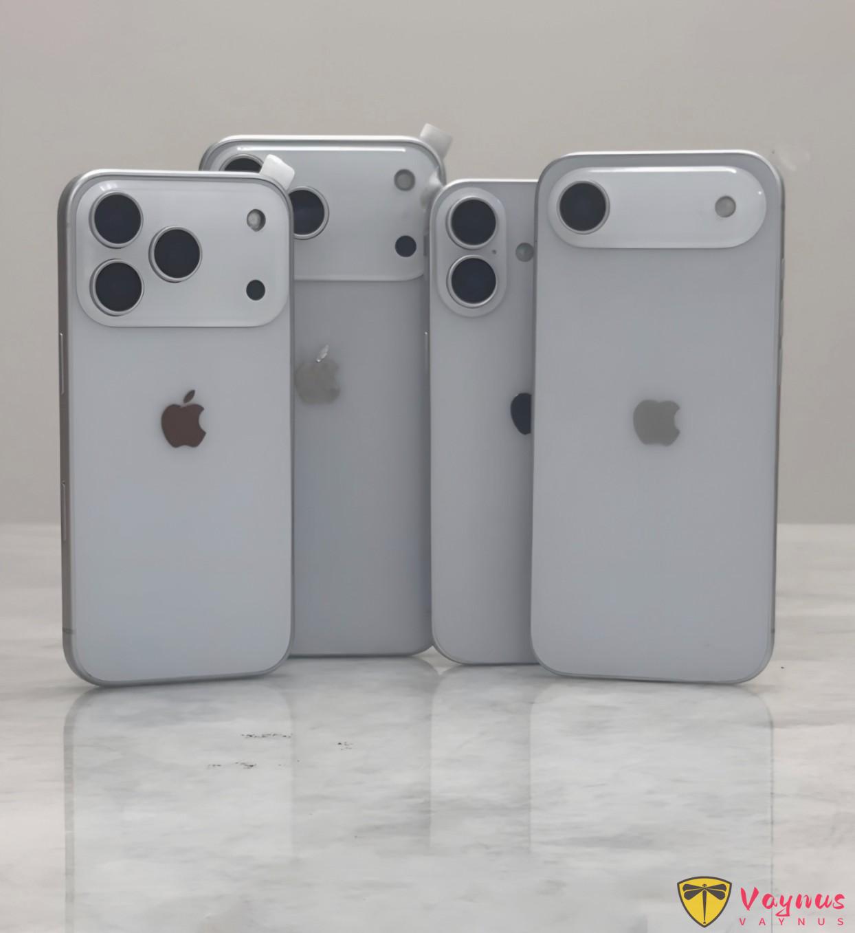 疑似iphone17全系列外觀曝光