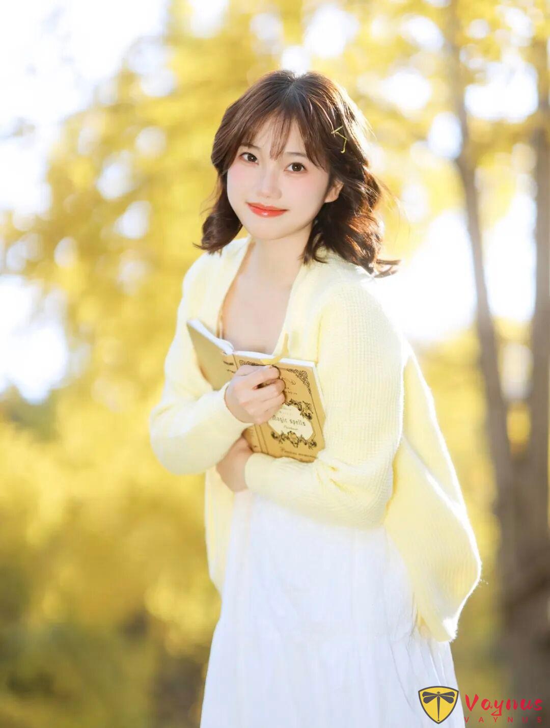 银杏林下这么拍，真的很美！