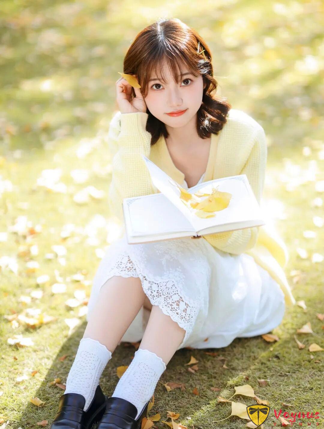 银杏林下这么拍，真的很美！