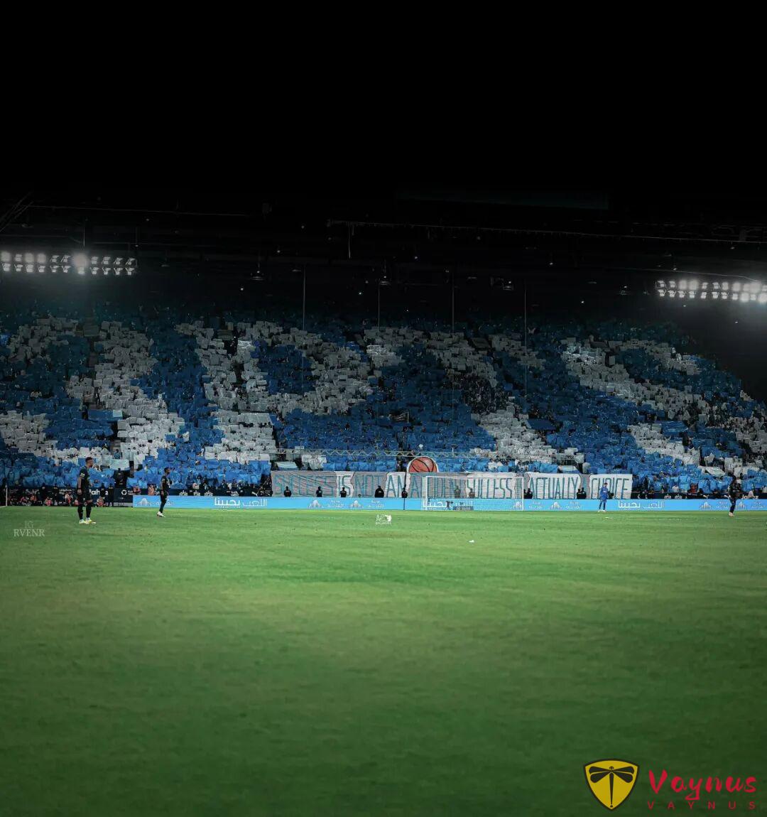 影響力!沙特德比出現庫裡巨型TIFO!致敬三分GOAT盼斬3分
