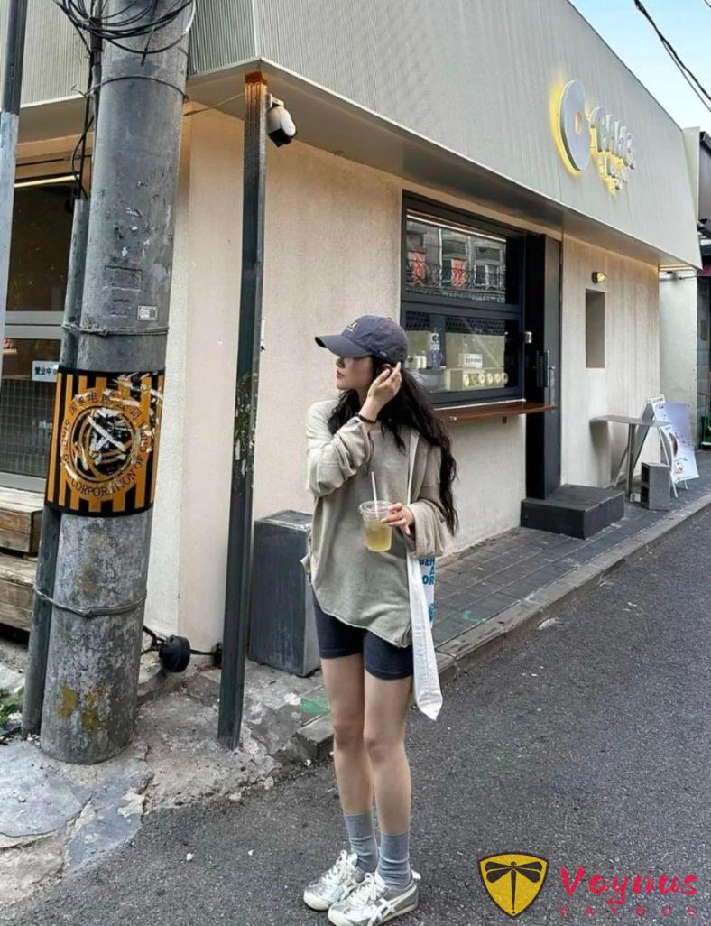防晒衫的夏日穿搭
