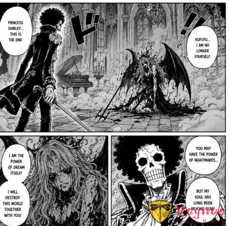 海賊王1186話：布魯克擊敗舒莉公主，薩博擊殺兩名天龍人