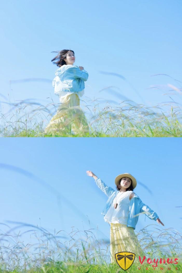 原来这就是宫崎骏的夏天,户外草地这样拍太美了,普通人也会拍!