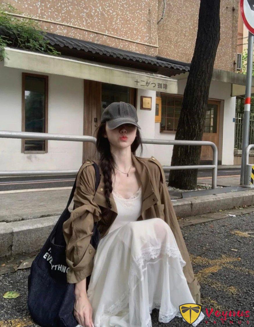 秋天的白裙子