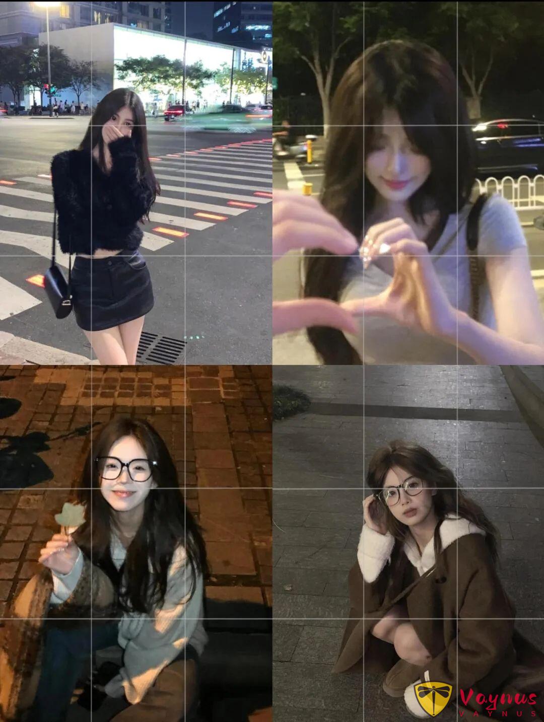 夜晚街拍9個蹲姿萬能動作，拍出氛圍感純欲感，誰拍誰出片，