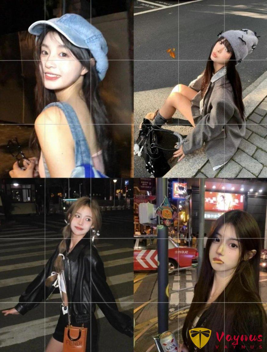 夜晚街拍9個蹲姿萬能動作，拍出氛圍感純欲感，誰拍誰出片，