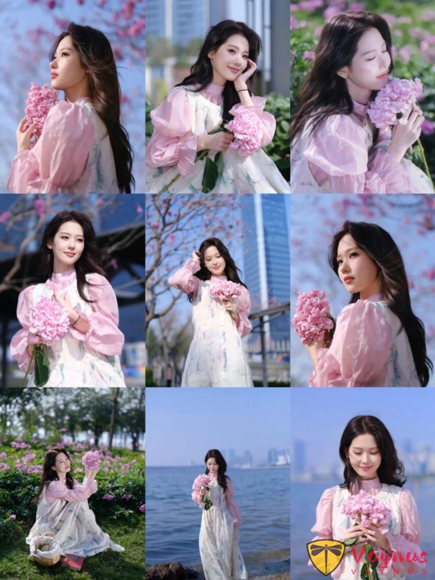 9个治愈系笑容拍照姿势,自然不做作,满屏都是溢出来的甜美感