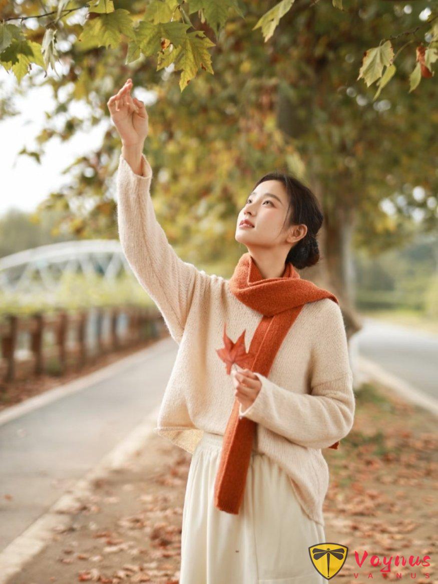 秋天限定!9个梧桐拍照姿势,浪漫唯美,独属于秋日的文艺氛围大片