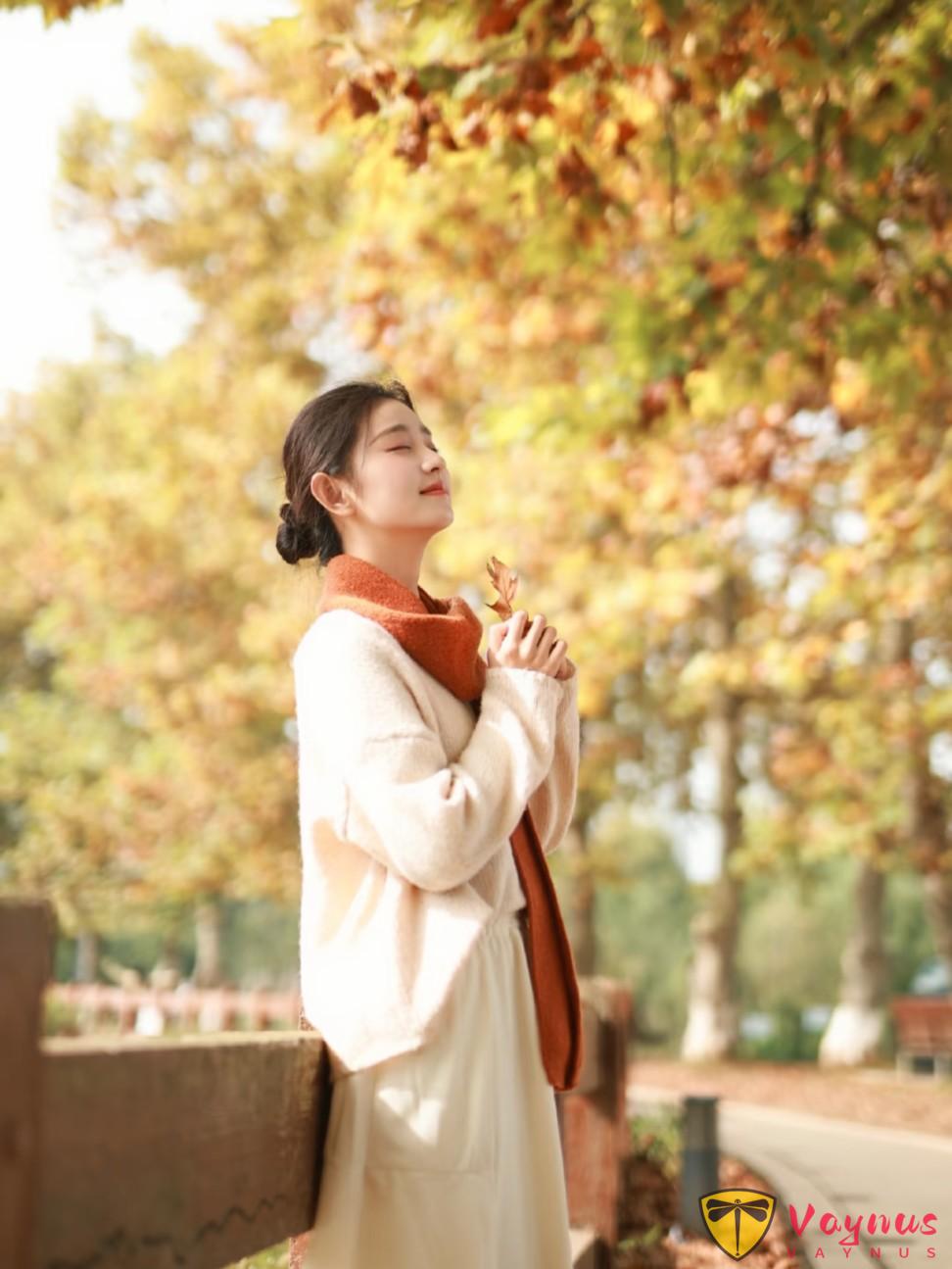 秋天限定!9个梧桐拍照姿势,浪漫唯美,独属于秋日的文艺氛围大片