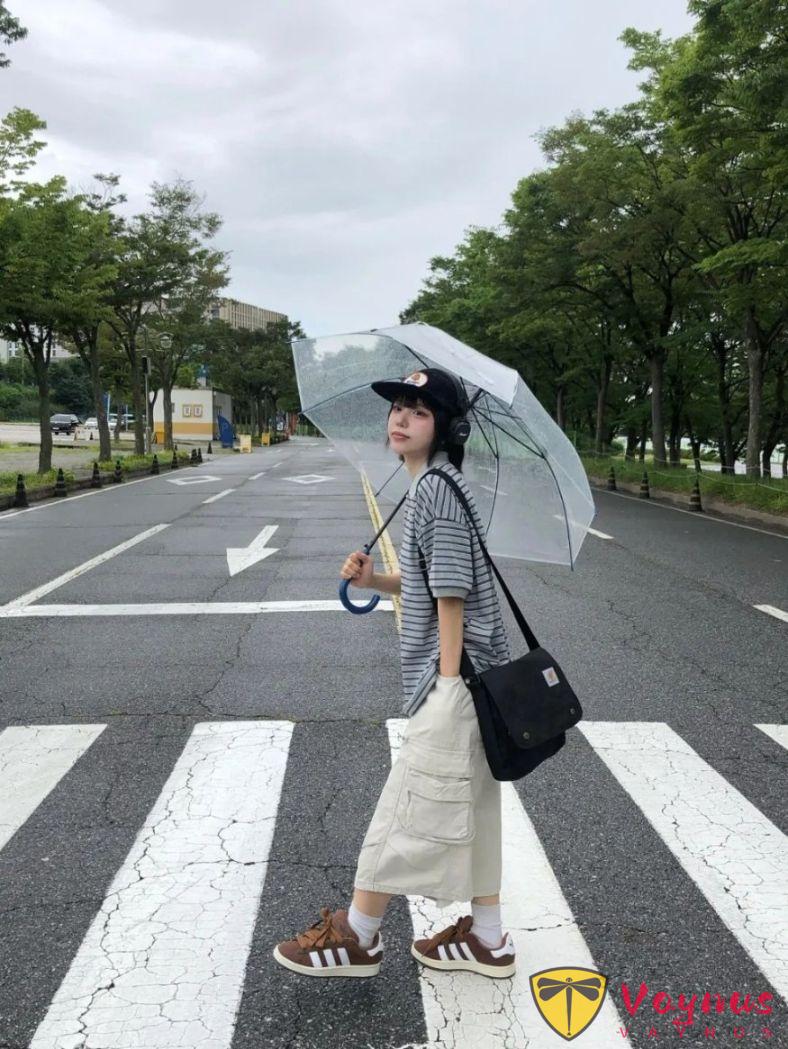 条纹POLO短袖T恤