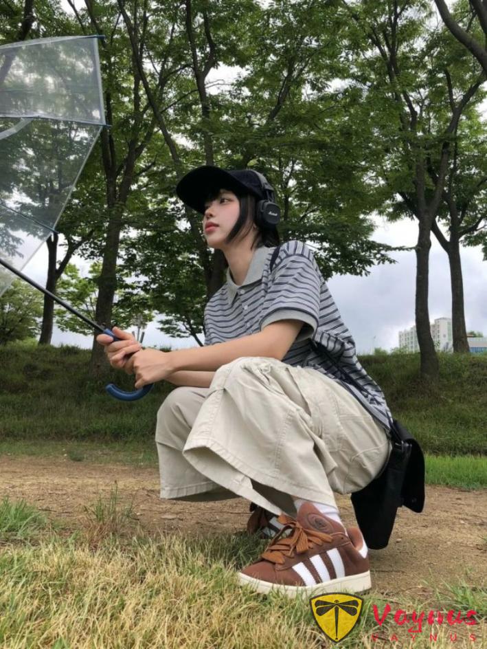 条纹POLO短袖T恤