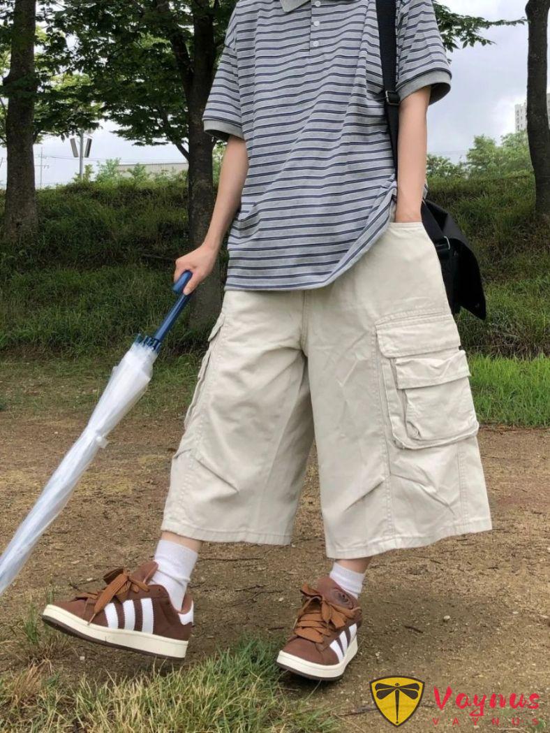 条纹POLO短袖T恤