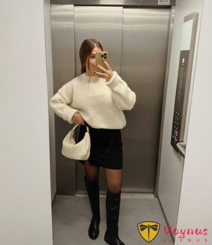 秋天穿丝袜了吗?