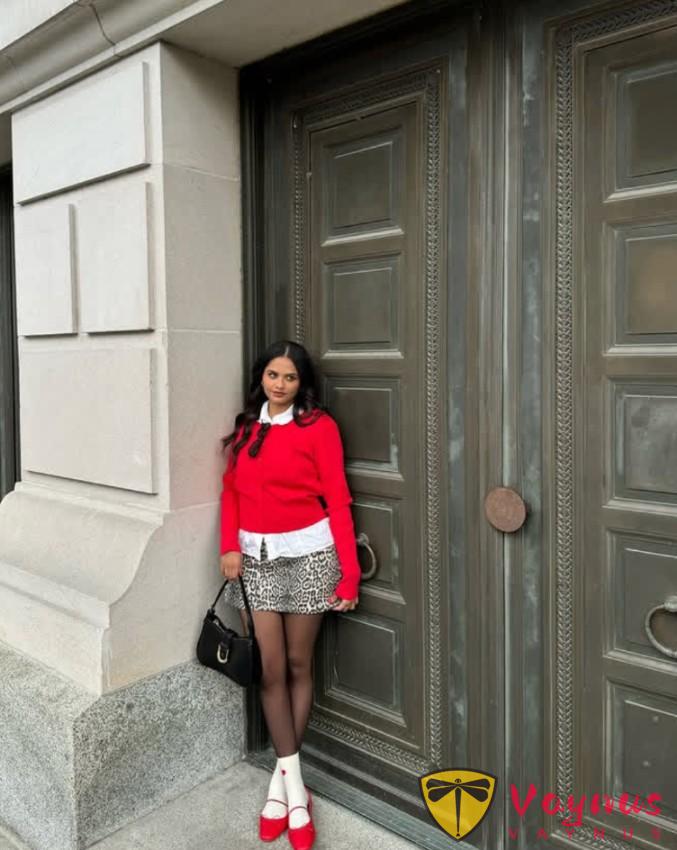 秋天穿丝袜了吗?