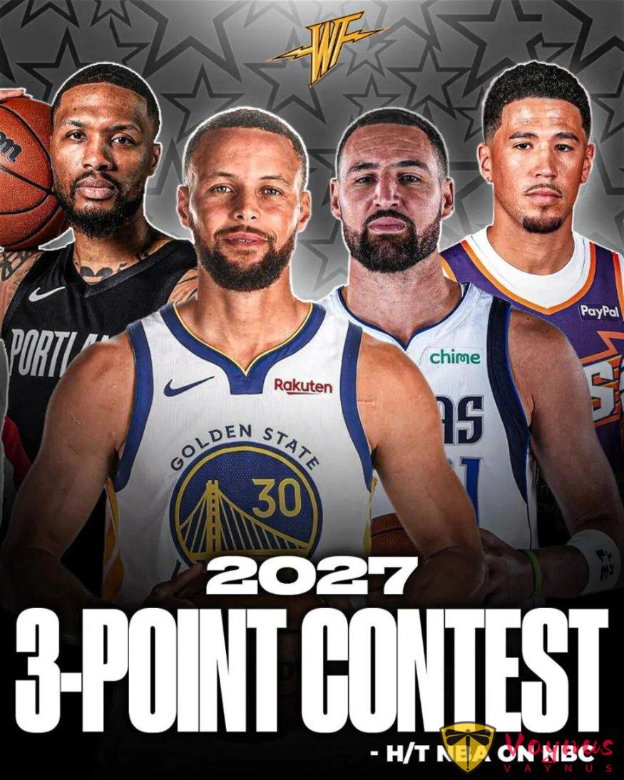 聊天记录曝光!库里正式答应利拉德!承诺参加明年三分大赛