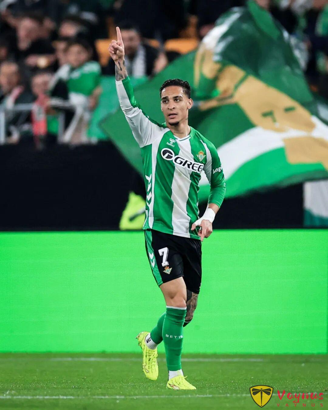 安東尼傳射建功歐戰資料僅次於姆巴佩!貝蒂斯、維拉、羅馬直通16強