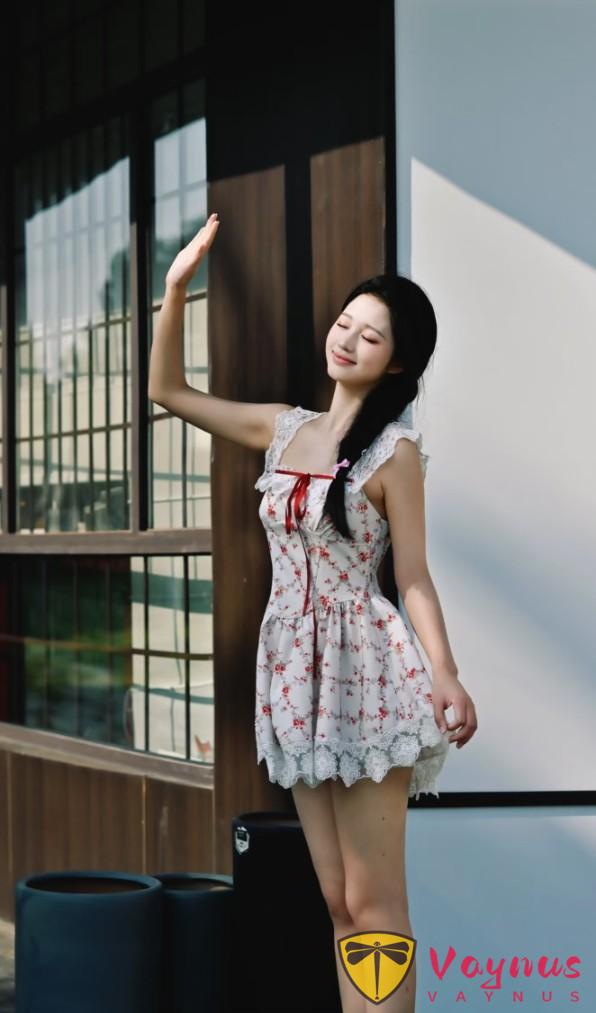 穿小裙子就这么拍！9个万能姿势，拍出绝美身材与清透感，太甜了