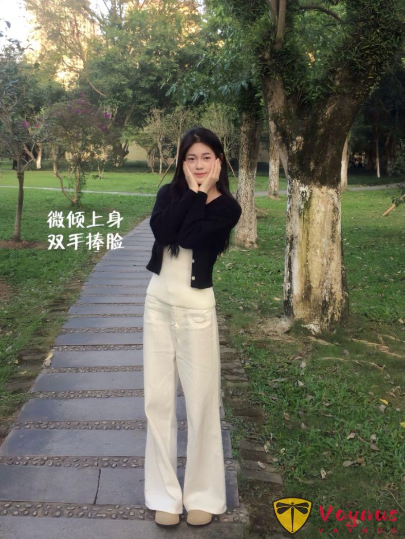 9個戶外萬能站姿拍照公式,簡單易學不廢片,誰拍誰好看