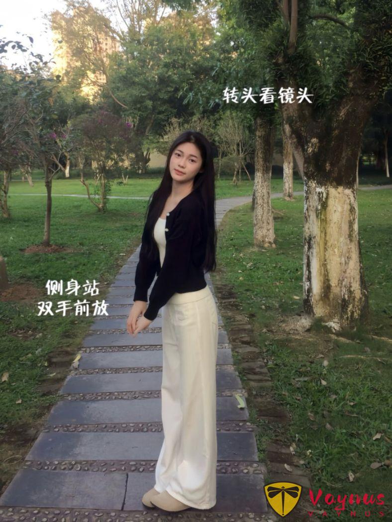 9個戶外萬能站姿拍照公式,簡單易學不廢片,誰拍誰好看