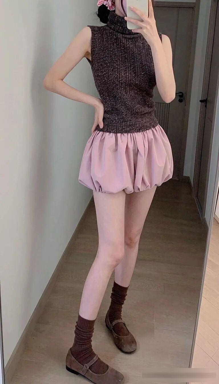 初秋短下裝很實用的過渡穿法,穿出最舒服的狀態