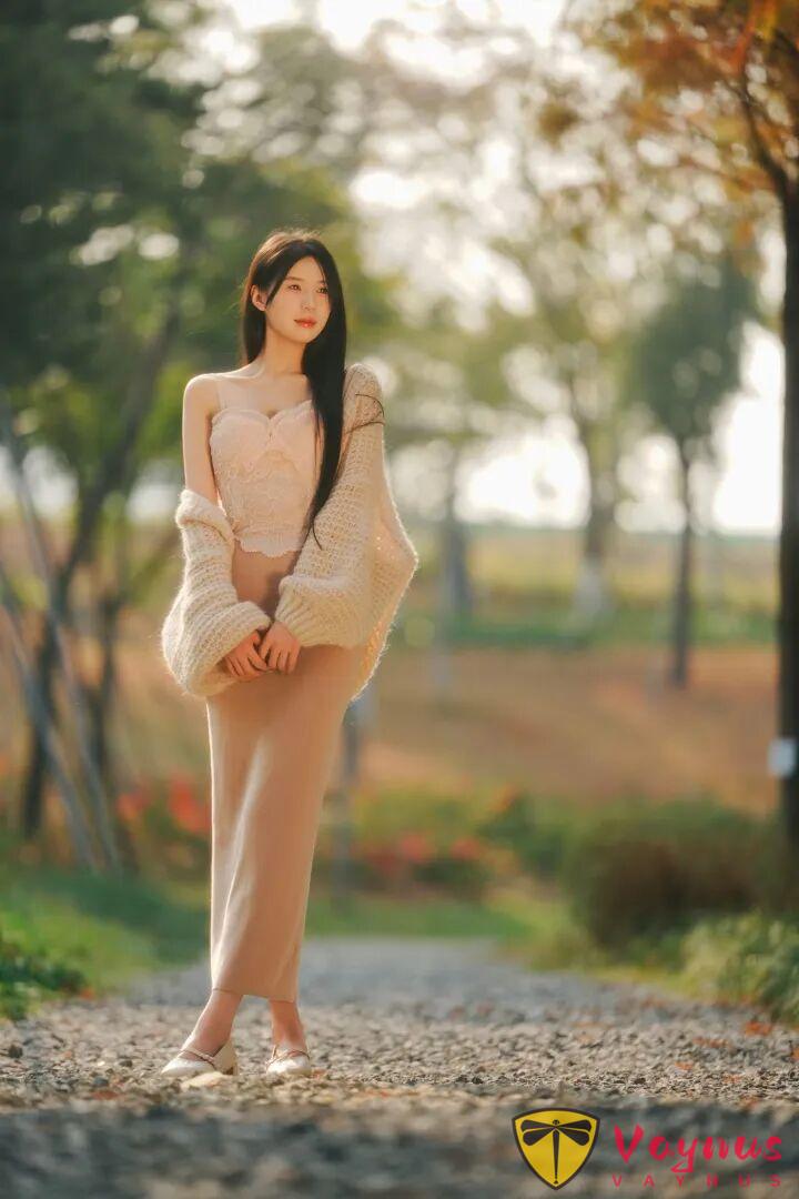 9个公园拍照姿势，氛围感人像，温柔端庄又优雅，迷人显身材