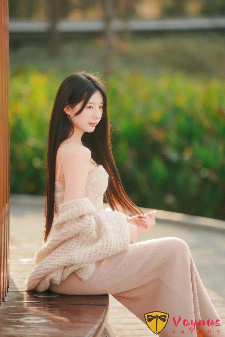 9个公园拍照姿势，氛围感人像，温柔端庄又优雅，迷人显身材