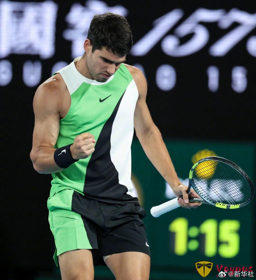 首夺澳网冠军!阿尔卡拉斯,最年轻网球“全满贯”