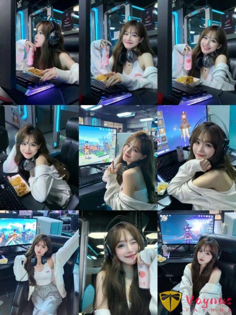 9个电竞少女拍照姿势,小说照进现实,又甜又酷、太出片辣