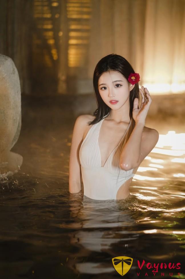 冬天泡温泉,就这么拍!9个动作,温柔撩人显气质,少女感满满