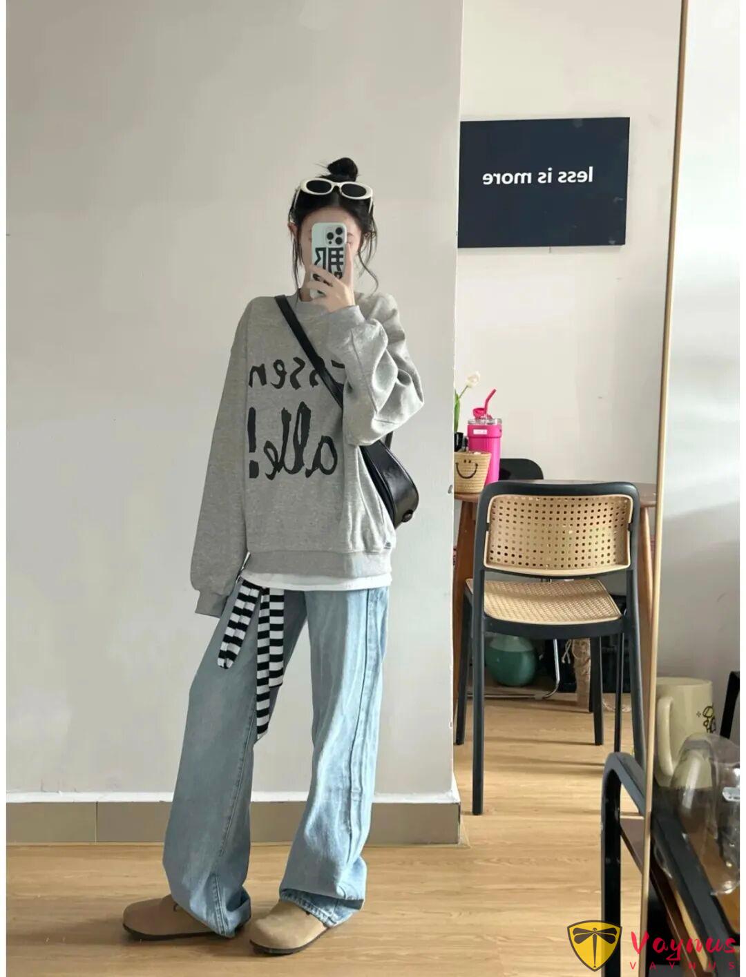 秋冬卫衣怎么搭