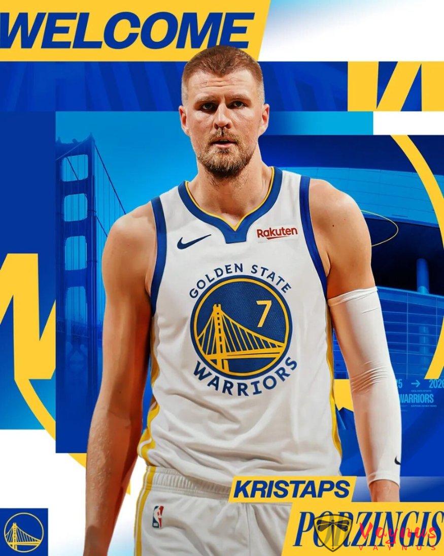 欢迎！波神手持7号正式亮相勇士！盛赞库里！预计全明星后复出