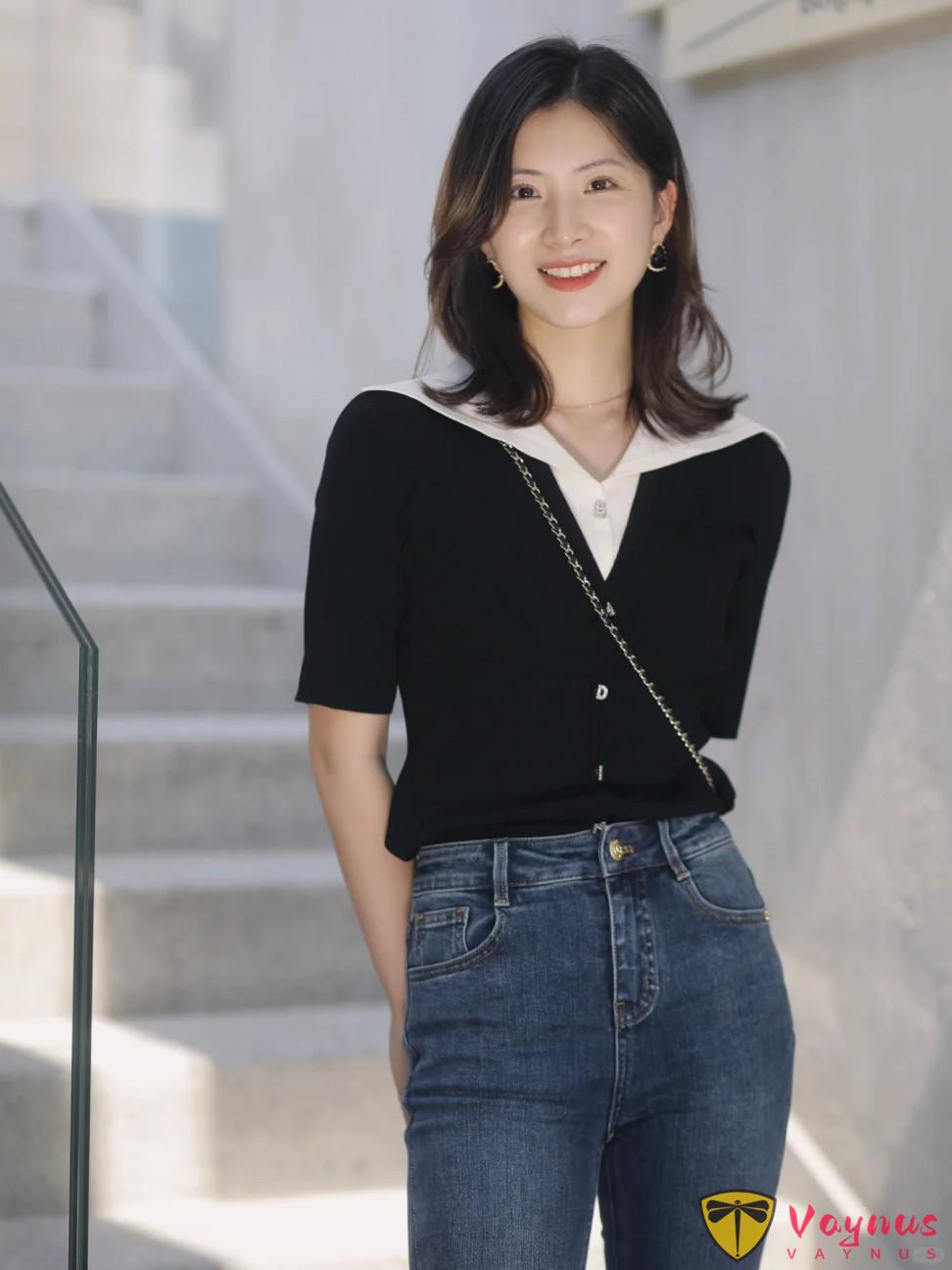 穿牛仔裤这样拍，照片甜美漂亮，优雅气质，显身材，轻松拍出女神范！