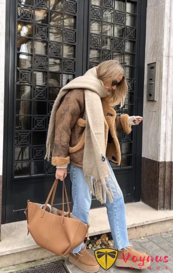 冬季離不開各種毛毛外套！