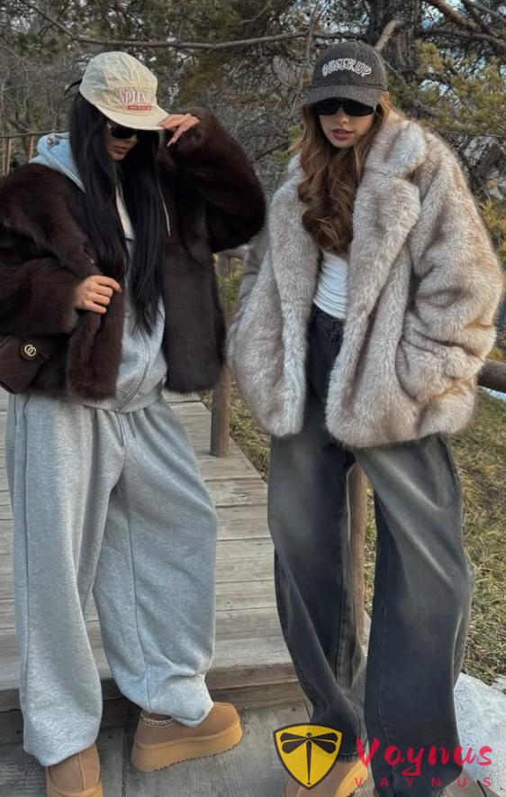 冬季離不開各種毛毛外套！